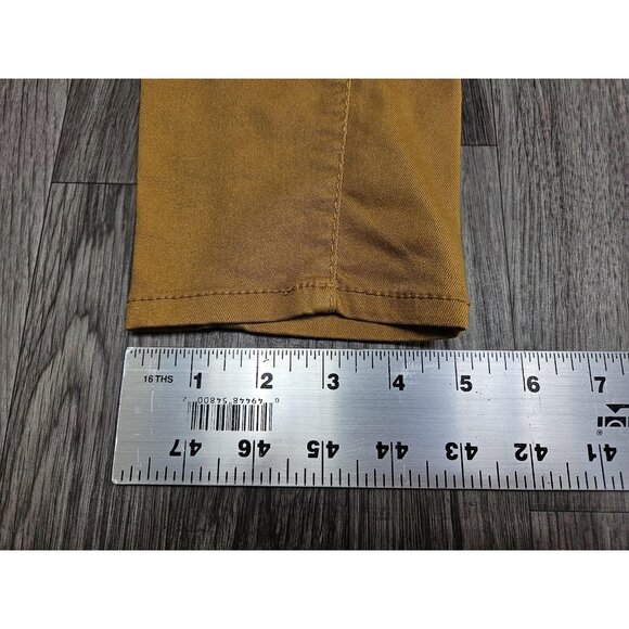 (3/$35) Mossimo Supply Co Jeans Womens 7 Yellow Skinny Fit 6 Stretch Juniors - Picture 11 of 11